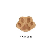 수저받침대 나무 젓가락 홀더 고양이 발톱 모양 칼 스탠드 숟가락 휴식 포크 랙 일본 프레임 아트 공예 저녁 식사 식기 100 개, B