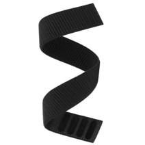 Garmin Epix Gen 2 Fenix 7X 7S 6S 6X Pro 5X PlusEnduro 2MK2iForerunner 745 용 후크 루프 나일론 스트랩 20mm 22mm, [03] For Fenix 7X, [01] black, 1개