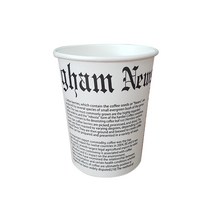 종이컵 13온스 영문 (100개), 100개