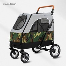 펫유모차 반려견 고양이 대형견용 접이식 유모차 야외 애완 동물 카트 경량 운송 트롤리 고양이와 동물 동반자, Style D