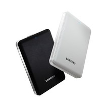 삼성전자 대용량 외장하드 1테라 2테라 4테라 휴대용 USB3.0 포터블 1TB 2TB 4TB + 전용파우치, 화이트