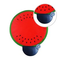 포켓부채 24개세트 20개세트 원터치부채 수박부채 오렌지부채, 03.반달-수박(20개)