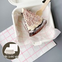 [소행섬] 펄프 도시락 전용 타일드로잉 핑크 유산지, 250장, 250개