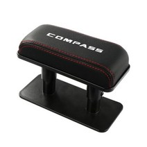 지프 레니게이드 패트리어트 랭글러 커맨더 체로키 컴퍼스 트레일호크 리버티 루비콘용 자동차 암 홀더 팔꿈치 지원 액세서리, For COMPASS+Black