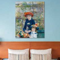 대성액자 캔버스 인테리어 해바라기 사과 명화액자 소, 19.르느와르 테라스