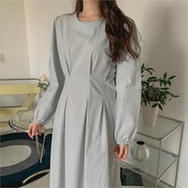 몬말리 몬말리+ 스트랩 플레어 롱 원피스 (9188613)