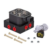 에어 서스펜션 12v 솔레노이드 밸브 에어 서스펜션 매니 폴드 리모콘 0200psi 포함, 02 Only Valve