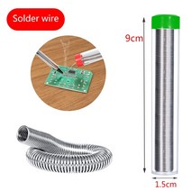 용접 납땜용품 kyzhvo 0 8mm 10g 납땜 주석 와이어 주석 용융 로진 코어 솔더 납땜 와이어 롤 무세척 플럭스 2 0 와이어, 10g 솔더 와이어