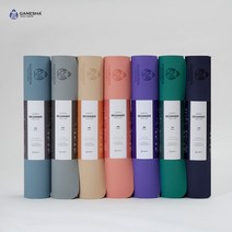 가네샤 요가매트 비기너 TPE 6MM 1+1, Fog Gray, Fog Gray