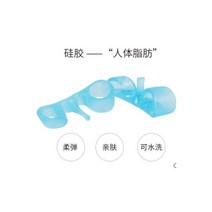 골반교정기 허리 교정기 3 쌍의 강화 골반 깔창 O 자형 다리 교정 엄지 외반 발가락 스플리터 다섯 손가락 분리 링 128203, 블루 3켤레 프리 사이즈