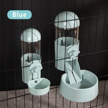고양이 음수대 강아지 급식기 급수기 분수대 대형 애완 동물 그릇 케이지 걸이식 자동 공급기 물병 음식 용기 디스펜서 그릇 강아지 고양이 토끼 먹이 제품, Food and Water2