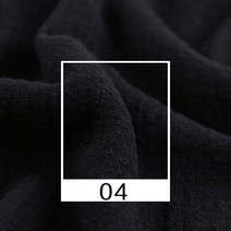 부드러운 린넨 코튼 원단 50x130cm 유기농 소재 순수 천연 아마 바느질 DIY 핸드메이드 의류 패치워크 원단 린넨코튼원단, 04 Black