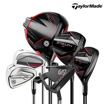 윌슨골프 23 NEW 윌슨 테일러메이드 스텔스2 남성 풀세트 10pcs GC, 9도 S, 다이나파워 S, 9도 S/다이나파워 S