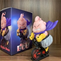Naa 드래곤 볼 Z 피규어 팻 마진 부우 근육 전사 PVC 애니메이션 DBZ 스포츠 고쿠 베지타 슈퍼 사이어인 셀 장난감 16cm, T Real Boxed