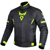 오토바이 자켓 슈트 잠바 보호 복 남성 여름 통기성 경량 메쉬 사이클링 저지 모토 보호대 motocross suit, mc-2201 지, l