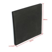 우레탄 폼 보드 단열재 코팅 스튜디오 어쿠스틱 폼 ESD 정전기 방지 삽입 Soundabsorbing 스폰지 200x200mm, 07 200x200mm 10MM