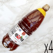 불로 참맛기름, 1.8L, 4개