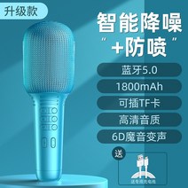 마이크 무선 블루투스 가정용 노래방 범용 간편한 마이크, 표준, F