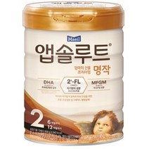 앱솔루트 명작 2FL 분유 2단계, 2개, 800g