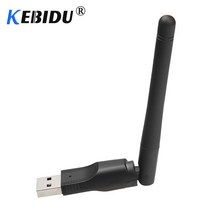 USB 2.0 150Mbps WiFi 무선 네트워크 카드 안테나가있는 2.4GHz 어댑터 LAN 동글 칩셋 노트북 PC TV 용 Ral