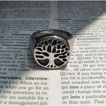 노블른 노블른 써지컬 스틸 생명 나무 반지 (6981307)