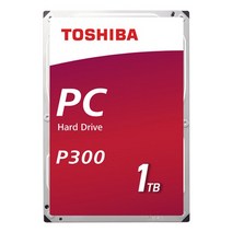 [도시바] TOSHIBA P300 1TB HDWD110 (3.5HDD/ SATA3/ 7200rpm/ 64MB/ PMR)