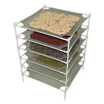 고추건조대 생선 건조망 건어물 건조 받침대, 3단