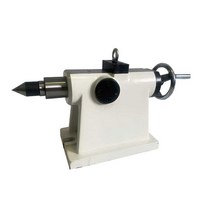 CNC 인덱싱 헤드 심압대 4축 상단 플레이트 수동 조정, 중심 높이 125mm (모스 2호 테이퍼)