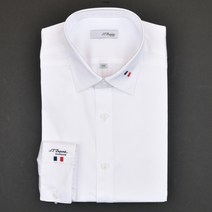 듀퐁셔츠 SE2FM21LS307SWH 컴퍼터블 120수 면혼방 듀퐁만의 시그니처 화이트 스트레치 슬림 핏 셔츠