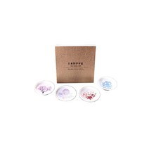 마루모 다카기 도자기 냉감 일본 사계절 평잔 모음 술잔 일본술 냉주 사계절 벚꽃 불꽃 단풍 눈 봄여름 가을 겨울 일본 술잔 선물 온도로 변화 신기한 매직 건배 백중 선물 축하