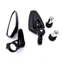 오토바이 부품 피돌이 pcx nmax 앤맥스 엔멕스 악세사리 오토바이 거울 78quot 22mm 핸들 바 엔드 사이드 백미러 yamaha yzf-r3 tmax 300 nmax, 블랙(화이트 미러)