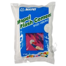 MAPEI 빨리굳는 시멘트 1kg (백색) 10~15분이내경화, 1개