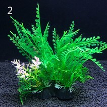 인공 수족관 장식 식물 물 플라스틱 수생 물고기 탱크 잔디 액세서리 14cm 12 종류, [01] 8x14cm, [02] 2