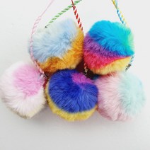 폼폼이 칼라볼 골프티걸이 5종 1세트판매 골프티 분실방지, 1세트