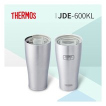 [써모스] [2/1-4일 구매시 스타벅스쿠폰증정] 보온컵보냉컵 머그컵 JDE-600KL, 색상:스테인리스, 상세 설명 참조