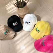 RB4)골덴 웹툰플라워 볼캡