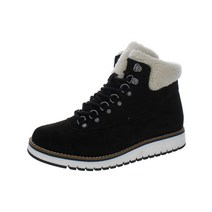 White Mountain 여성 앵클 풀온 컴뱃 레이스업 부츠