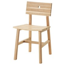 이케아 스콕스타 의자 내추럴 45x49x79cm 시트45x42x46cm 아카시아원목, 없음