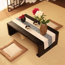 원목 사방탁자 선비상 슬림 전통가구 다과상 돌상 백일상 옛날 선비책상, 06. 120X50X38