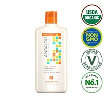 [안달로우 공식] 아르간 오일&시어 모이스처 리치 샴푸 340ml, 1개