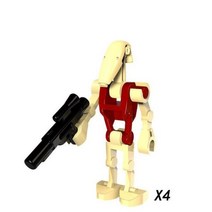 빌딩 블록 장난감 호환 기린 장고 보바 펫 Chewbacca Rey K2SO, Lemon yellow