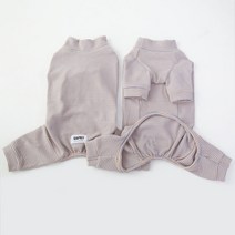 유앤펫 강아지옷 폭닥 올인원 실내복 중형견 대형견옷, 연핑크