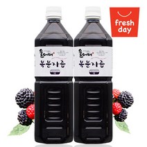 [프레시데이] 토종복분자 그대로 고창 복분자즙 1L+1L (진액), 상세 설명 참조