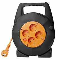 TGIC 캠핑 전기릴선 4구 15미터 TGC-1015, 1개