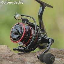 경량 내구성 LINNHUE-낚시 릴 500 - 7000 금속 EVA 그립 5.2:1 고속 10kg 최대 드래그 스피닝 잉어 낚시, 14 eva grip-5000