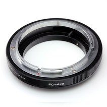 렌즈 마운트 어댑터 매크로 캐논 FD 올림푸스 4 3 4/3 카메라 OM-D II E-M5 GH4 GM1 GX7, 한개옵션0