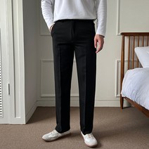 남자 위니드 와이드핏 슬랙스 스판 편안한 바지 사계절 남성 정장 팬츠 남자 편한 코디 옷