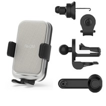 차량용 송풍구 15W 360도 회전 고속 무선충전기 거치, 차량용무선충전 송풍구