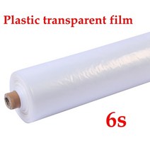 투명텐트 버블 야외 가정용 감성 텐트 0.04 ~ 0.14mm 두께 플라스틱 투명한 방수 필름 발코니 애완 동물 집, 02 Thickness-0.06mm_17 4x6m