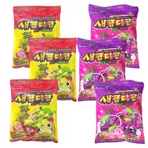 새콤달콤 200g x 6봉지(딸기레모네이드3봉지+포도복숭아3봉지)/대용량 간식